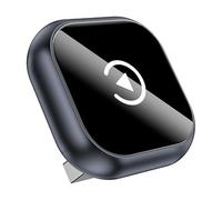 Adattatore CarPlay Wireless per Suzuki Jimny SX4 Swift Vitara Kizashi Ignis Livio SCross, Android Auto Rapido, Connessione Bluetooth Stabile, Plug & Play,A-Grey