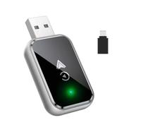 Adattatore CarPlay Wireless per TataMotors Tiago 2019 2020 2021 2022 2023 2024, Adattatore Wireless Auto Converte Il Cavo in Wireless, 2-in-1 Plug And Play,A-Matching Head