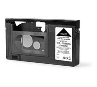 ADATTATORE CASSETTA NEDIS VCON110BK VHS-C PER CASSETTE CON LOGO VHS-C