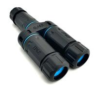 Adattatore Cat6 RJ45 1F/2F IP68 Impermeabile - Techly IWP-MD C6-IP68T2