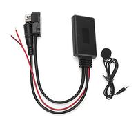 Adattatore cavo Bluetooth AUX con microfono Chiamata in vivavoce per smartphone per radio Alpine Connettore audio per auto Materiale ABS Lunghezza cavo 59,1 pollici