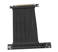 Adattatore Cavo di Prolunga Pci E Cavo di Prolunga con Bloccaggio per Scheda Pcie Gpu, Schede Grafiche (BLACK)