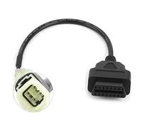 Adattatore cavo diagnostico per moto, OBD2 a 4 pin ABS Cavo adattatore diagnostico Parti di rilevamento guasti moto