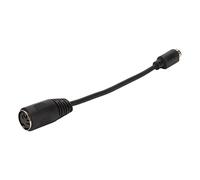 Adattatore Cavo DIN a 5 Pin a PS/2, Cavo DIN 5 Pin Femmina a MIDI 6 Pin Maschio per Tastiera Mouser AT, 5,9 Pollici