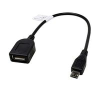 Adattatore Cavo OTG compatibile con Samsung Galaxy Tab 3 10.1 Wi-Fi GT-P5210, micro USB a USB, circa 15 cm, per il trasferimento diretto di foto, video e altri contenuti su un flash drive USB senza PC