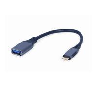 Adattatore Cavo USB 3.0 OTG Gembird A-USB3C-OTGAF-01 USB C a USB A 5 Gbit/s Grigio