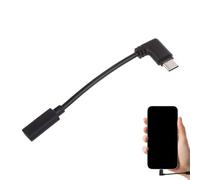 Adattatore cavo USB maschio USB C femmina ad angolo retto - Trasmissione veloce e stabile da 5 Gbps, cavo dati audio e adattatore USBA , adattatore cavo USB ver