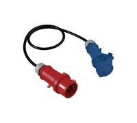 Adattatore CEE 1m 16A 5P 230V spina a innesto 16A Camping Doktorvolt® 2766