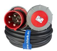 Adattatore CEE, Cavo adattatore corrente forte spina 63A 5 poli su giunto 1-5 m