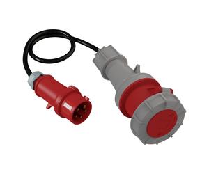 Adattatore CEE da spina 32A 400V 5P a connettore 63A 400V 5P Doktorvolt 2797