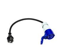 Adattatore CEE Per Campeggio Barca Carovana Spina Schuko A Presa CEE 230V/16A