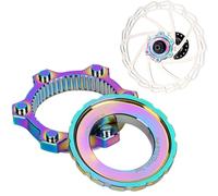 Adattatore Centerlock a 6 Fori,Adattatore Da Centerlock A 6 Fori Per Biciclette - Pastiglie Freni Per Bicicletta Per Escursionismo Sport Avventura Outdoor Allenamento Picnic