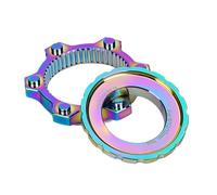 Adattatore Centerlock A 6 Fori - Lega Di Alluminio Adattatore Da Centerlock A 6 Fori Per Biciclette - Pastiglie Freni Per Bicicletta Per Escursionismo Sport Avventura Outdoor Allenamento Picnic