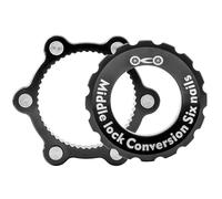 Adattatore Centerlock Rotore a 6 fori | Freni a disco Boost con fissaggio centrale, rotore compatibile con 6 fori per , biciclette con Centerlock