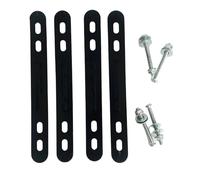 Adattatore cestello portapacchi posteriore accessorio bici elettrica compatibile