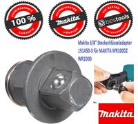 Adattatore chiave a bussola Makita 3/8" 191A50-3 per MAKITA WR100DZ WR100D DW...