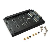 Adattatore chiave NGFF B+M 2x scheda SSD M.2 a HDD combinato SATA da 2,5 pollici