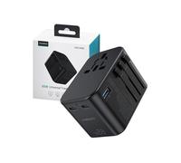 Adattatore Choetech 65 W Pd per l'Europa, Stati Uniti, Regno Unito, Australia, 2 porte USB-C e USB-A