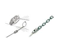 Adattatore cima/catena 12/8 mm - 1 PZ Osculati - 01.230.02 - 0123002