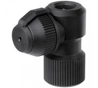 Adattatore CO2 Nano Airbooster a L per Bici - Alluminio CNC, 12.6g
