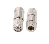 Adattatore coassiale RF 4 tipi Kit RP TNC a N Kit connettore TNC maschio a N femmina for kit cavo di prolunga radio CB(TNC M to N F,5PCS)