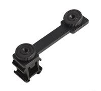 Adattatore Cold Shoe Triplo per Action Camera per dji per osmo Pocket Zhiyun Smooth 4 Supporto Espansione Microfono Luce