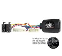 Adattatore comandi al volante radio di serie DACIA DUSTER SANDERO LOGAN dal 2017