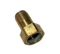 Adattatore come K-Lock TR20 IG (filettatura interna) su M18 AG (filettatura esterna) per/compatibile con idropulitrice Kärcher con Easy!Lock con rivestimento adesivo microcapsula