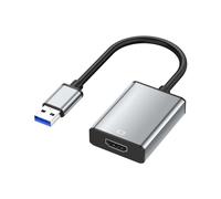 Adattatore Compatibile da USB A 1080P 60Hz Convertitore da USB 2.0 A Compatibile Cavo Video Adattatore USB Esterno per PC