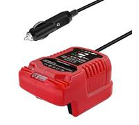 Adattatore compatto 18V per strumenti DCB201 per dcb205 risparmio di spazio | Adatto DCB200, DCB203, tipo giallo, luce di stato del LED, compatto 90x70mm, alloggiamento di plastica