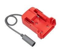 Adattatore compatto per batterie da viaggio per batterie per utensili elettrici Funziona per batterie Connessione di stabilità Uso di viaggio Collegamento batteria amichevole