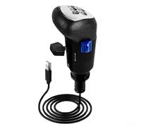 Adattatore compatto per cambio per Racing & Truck Sims Compact per | Supporta simulatori di camion e corse, guida immersiva, compatibilità multipla di giochi, facile installazione