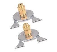 Adattatore compatto per serbatoi per la transizione di contenitori piatti a lunghi in ingranaggi da esterni Campeggio Miniature Pentole Connettore Convertitori Canister