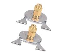 Adattatore compatto per serbatoi per la transizione di contenitori piatti a lunghi in ingranaggi esterni Campeggio Miniature Pentole Connettore Campeggio Fornello Adattatore