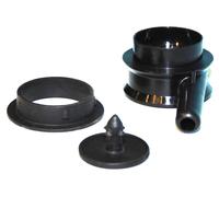 Adattatore completo per coperchio DeLaval per pulsatore HP102