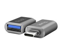 Adattatore computer Trust Calyx USB C to USB A Grey