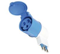 Adattatore da spina normale a presa industriale CEE. Valex