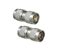 Adattatore connettore 2 pezzi N A UHF PL259 SO239 Spina maschio amp;Convertitore coassiale RF jack femmina dritto(Type 2-2Pcs)