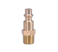 Adattatore connettore ad innesto rapido tipo USA con spina maschio NPT da 1/4 "
