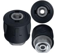 Rosfix Adattatore Click-M22 in Metallo - Attacco Rapido QC M22x1,5mm, 160 Bar, 60°C, 10 l/min | ricambio per idropulitrice Kärcher Serie K2-K7 | Connettore Alta Pressione