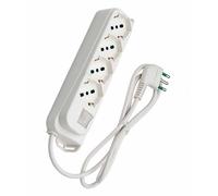 Adattatore/connettore - Elettrico - Multipresa 4 Posti Schuko Con Interruttor...