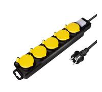 Adattatore/connettore - Elettrico - Multipresa 5 Posti Schuko Per Esterno