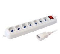 Adattatore/connettore - Elettrico - Multipresa 7 Posti Italiana Bipasso Con S...