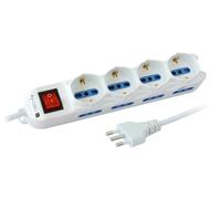Adattatore/connettore - Elettrico - Multipresa 8 Posti Italiana Bipasso / 4 S...
