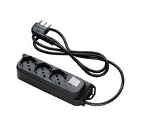 Adattatore/connettore - Elettrico - Presa Multipla A 3 Posti Italiana Bipasso...
