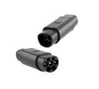 Adattatore Connettore EV 32A per A GBT EVSE Adattatore Caricabatteria per Auto Elettrica 250V Connettore di Ricarica Monofase