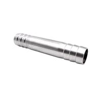 Adattatore connettore for raccordo for tubo lungo in acciaio inossidabile 304, dritto, a due vie, da 6 mm, 8 mm, 10 mm, 12 mm, 13 mm, 14 mm, 16 mm, 19 mm, 20 mm(25mm Length 100mm)