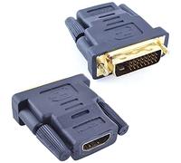 Adattatore connettore HDMI femmina a DVI 24+1 maschio, placcate Oro