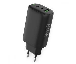 Adattatore/connettore - Informatica - Caricabatterie Gan Usb-a E 2 Porte Usb-...