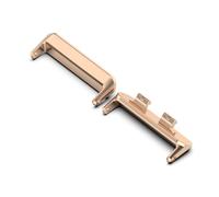 Adattatore connettore per cinturini per orologi compatibile con Huawei Band 11/Band 11 Pro, accessori per connettori in acciaio inossidabile di alta qualità, One Size, Metallo, Non pietra preziosa